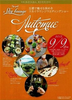 城山ホテル2018年9月9日スカイ